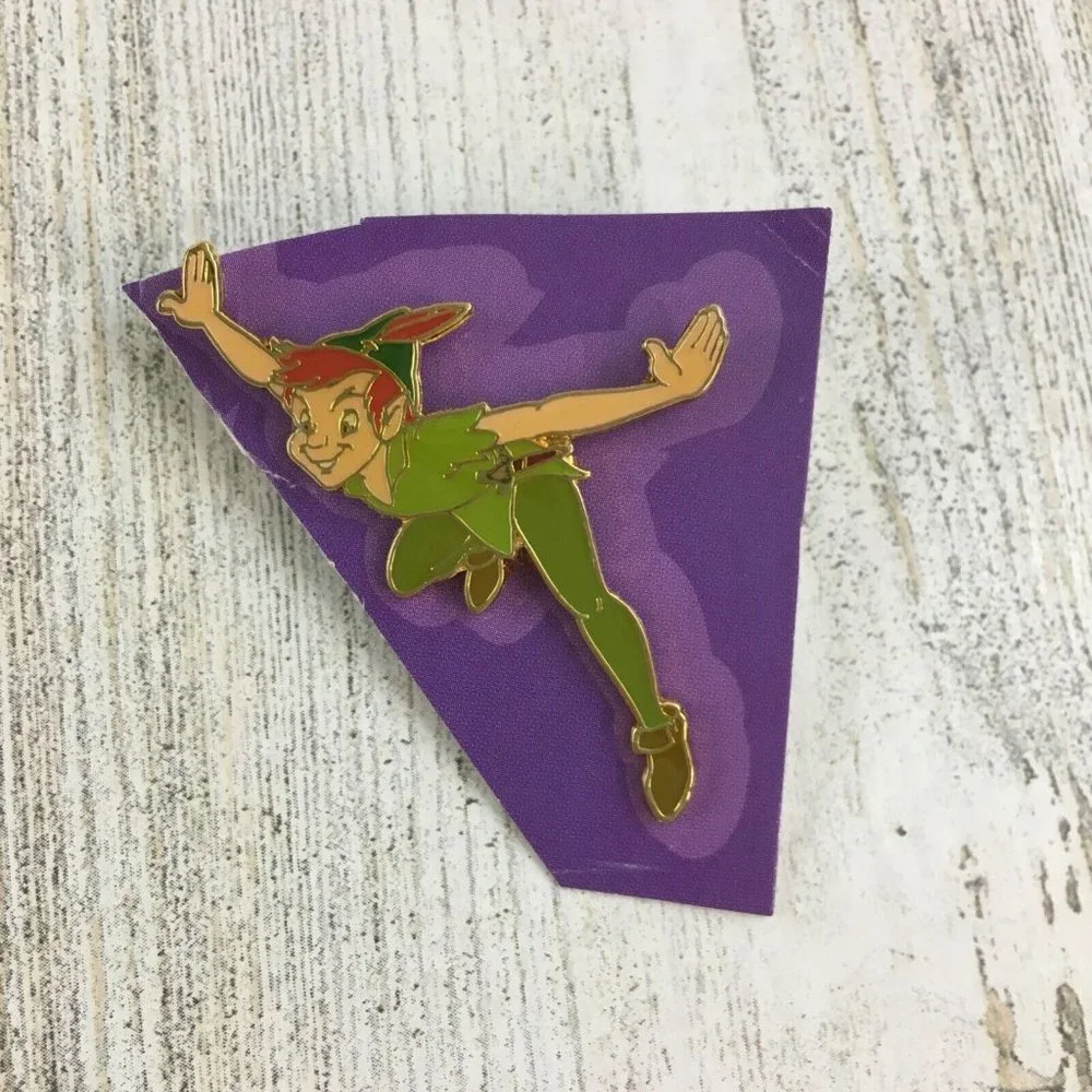 Disney Peter Pan Flying Vtg Pin